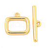 Brass Toggle Clasps KK-A223-19G-2