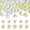 80Pcs 2 Styles Transparent Glass Beads GLAA-YW0003-68-1