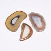 Natural Agate Pendants G-F428-A-07-1