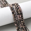 Natural Rhodonite Beads Strands G-H230-66-1