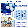 AHADERMAKER 6.5 Yards Gradient Color Polyester Pom Pom Ball Tassel Ribbons DIY-GA0006-95B-4