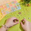   234Pcs Transparent Acrylic Beads TACR-PH0001-68-3