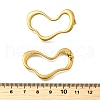 304 Stainless Steel Nuggets Stud Earrings EJEW-U069-01G-3