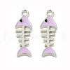 Alloy Enamel Pendants ENAM-B050-11P-3