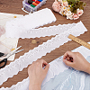 15 Yards Cotton Embroidery Hollow Flower Lace Trim OCOR-WH0003-047B-3