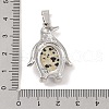 Natural Dalmatian Jasper Pendants G-A224-02P-02-3
