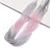 Transparent Gradient Color Glass Beads Strands GLAA-G101-2mm-02-1