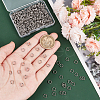 Unicraftale 400Pcs 304 Stainless Steel Split Rings FIND-UN0016-08-5