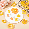 CRASPIRE 1 Set Plastic Clay Molds DIY-CP0010-78B-4