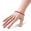 3Pcs 3 Style Natural Jade & Glass Seed Beaded Stretch Bracelets Set for Women  BJEW-JB09171-02-3
