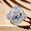 Alloy Resin Finger Rings for Women PW-WGB4259-01-3