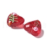 Handmade Transparent Lampwork Beads BLOW-D300-07B-3