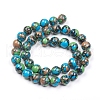 Synthetic Turquoise Beads Strands TURQ-G832-03-14mm-2