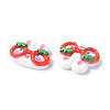 Opaque Resin Cabochons CRES-P023-06A-3