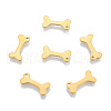 Ion Plating(IP) 201 Stainless Steel Charms STAS-N098-121LG-2