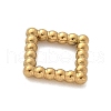 304 Stainless Steel Twisted Linking Rings STAS-F349-06G-01-2