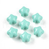 Opaque Acrylic Beads SACR-T017-37A-1