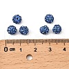Polymer Clay Rhinestone Beads RB-H284-6MM-2-3