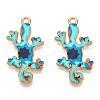 Alloy Enamel Pendants ENAM-N056-180-01-2