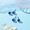 Hypoallergenic Bioceramics Zirconia Ceramic Stud Earrings EJEW-Z023-13B-3