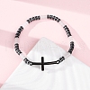 Bohemia Column Natural White Jade Bead Stretch Bracelets BJEW-F493-01EB-1