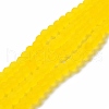 Transparent Glass Beads Strands X-EGLA-A034-T10mm-MD17-1