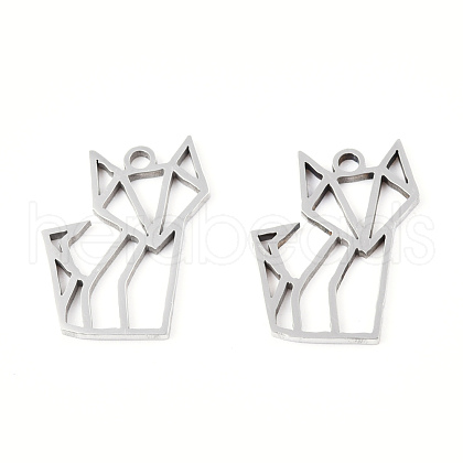 Non-Tarnish 201 Stainless Steel Pendants STAS-N091-162P-1