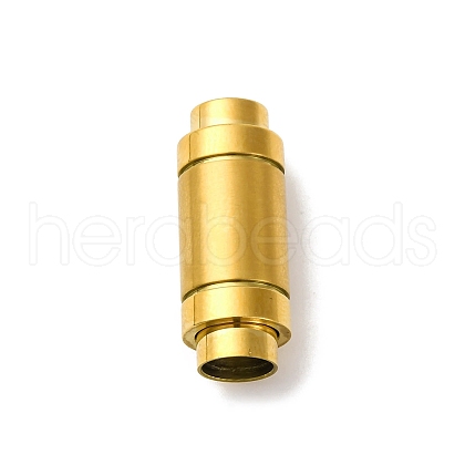304 Stainless Steel Magnetic Clasps STAS-A117-08G-1