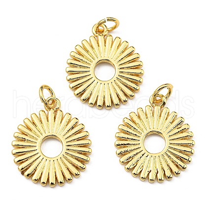Brass Pendants KK-K341-08G-1