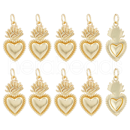 HOBBIESAY Brass Pendant KK-HY0001-52-1