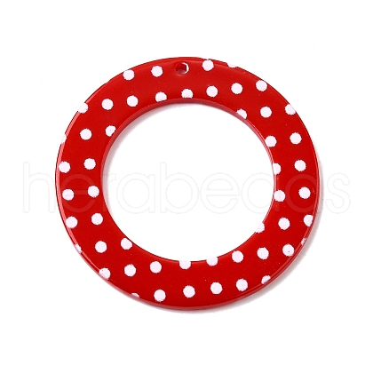 Acrylic Pendants Diy Earrings Accessories OACR-M029-02-1