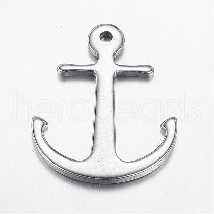 Tarnish Resistant 304 Stainless Steel Pendants STAS-G108-26-1