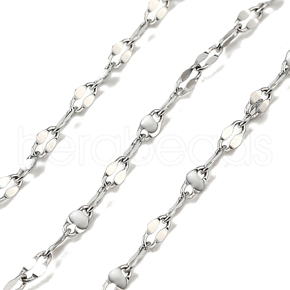 304 Stainless Steel Dapped Chains CHS-H036-01P-07-1