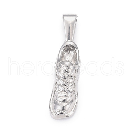 Tarnish Resistant 304 Stainless Steel Pendants STAS-H110-04P-1