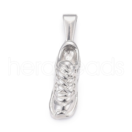 304 Stainless Steel Pendants STAS-H110-04P-1