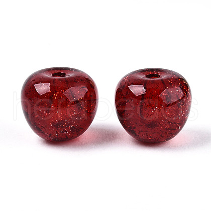 Transparent Acrylic Beads OACR-N146-10-1