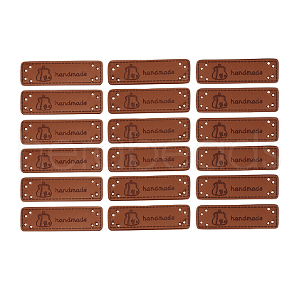PU Leather Labels DIY-L033-A01-1