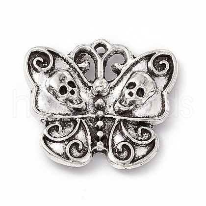 Tibetan Style Alloy Pendants FIND-A021-05AS-1