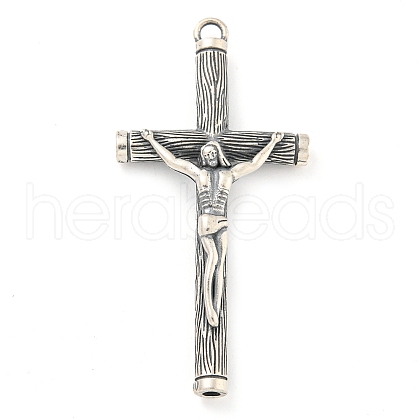 925 Thai Sterling Silver Religious Medal Pendants STER-NH0001-67AS-1