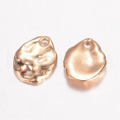 Alloy Hammered Charms PALLOY-D348-34G-1