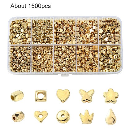 10 Styles CCB Plastic Beads CCB-YW0001-47B-1