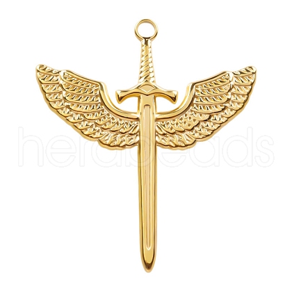 304 Stainless Steel Pendants PW-WG8A8CB-02-1