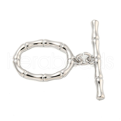 Brass Toggle Clasps KK-A223-13P-1