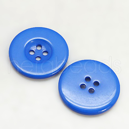 Resin Buttons RESI-D033-25mm-10-1