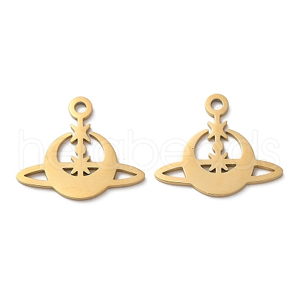 Ion Plating(IP) 304 Stainless Steel Pendants STAS-Q303-21G-1