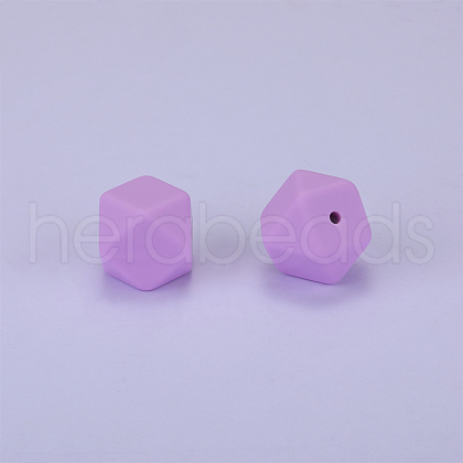 Hexagonal Silicone Beads SI-JX0020A-98-1