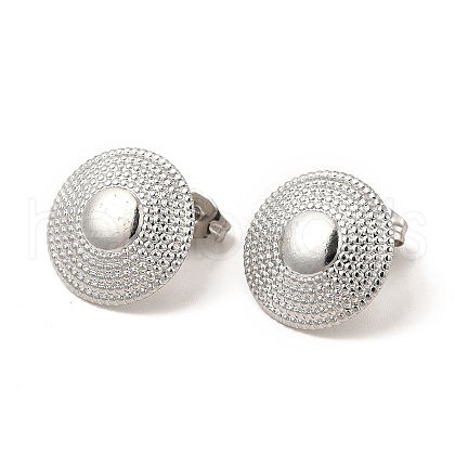 Non-Tarnish 304 Stainless Steel Stud Earrings EJEW-I281-24P-1