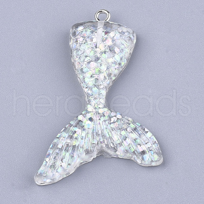 Resin Pendants X-CRES-T010-68J-1