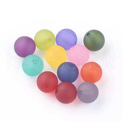 Transparent Acrylic Beads FACR-S036-8mm-M-1