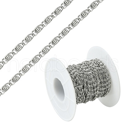 304 Stainless Steel Byzantine Chains CHS-CJC0001-07-1